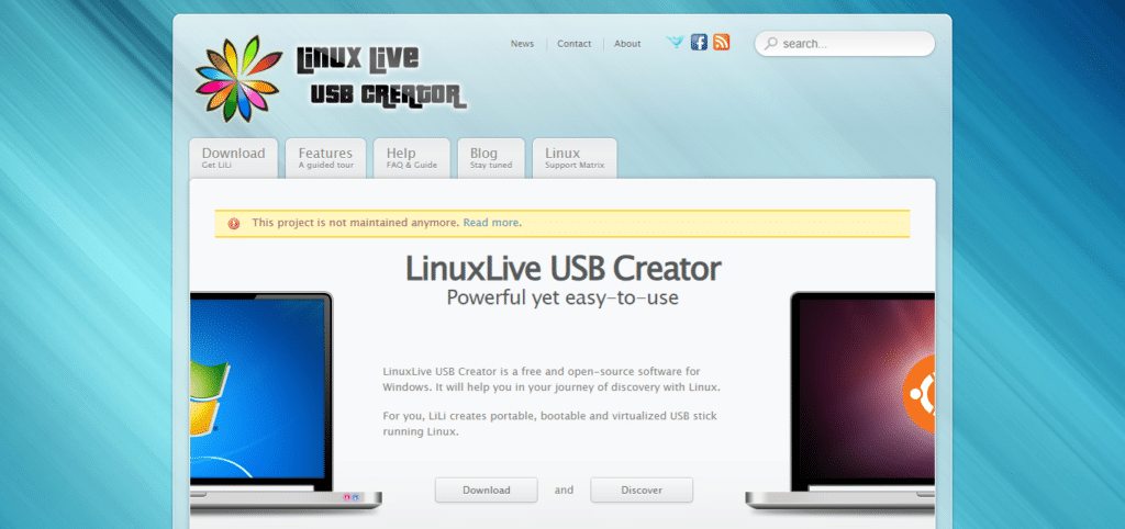 LinuxLive USB Creator (Best Software For Usb Bootable)