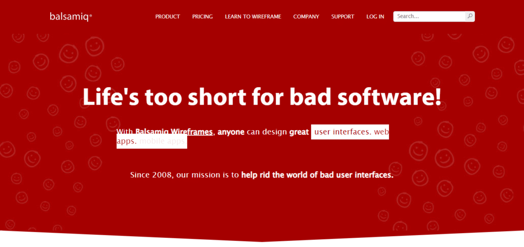 Balsamiq (Best Software For Ui/ux Design)