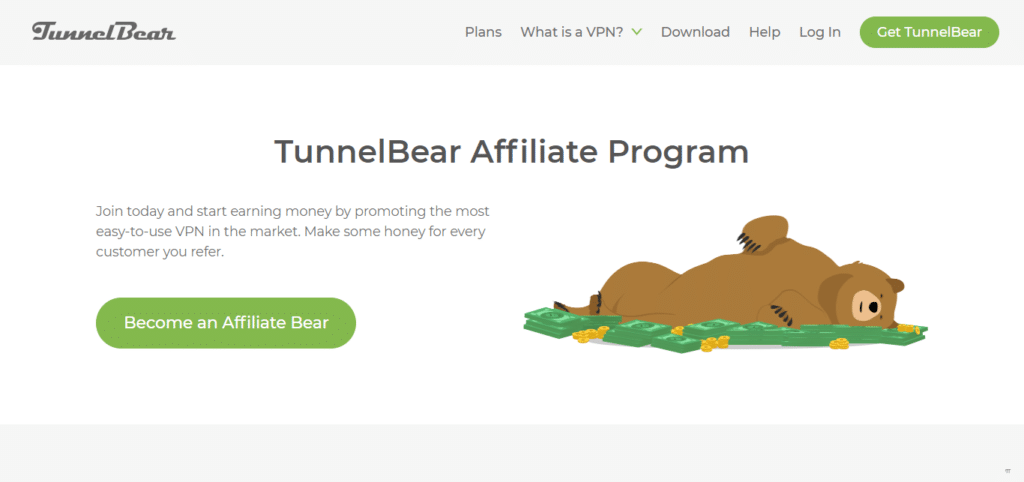 TunnelBear (Best Affiliate Program In India)