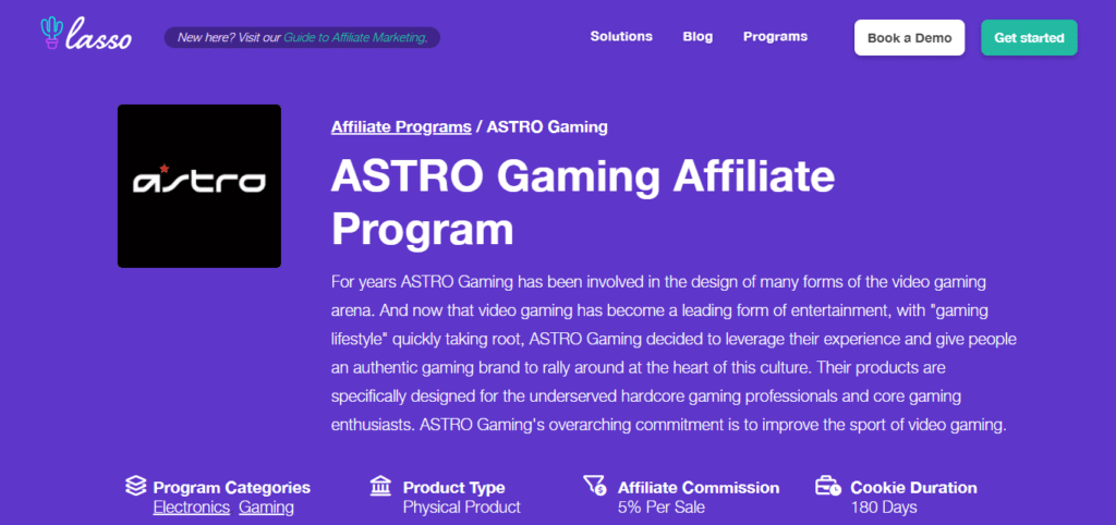 Astro Gaming (Best Affiliate Program In India)