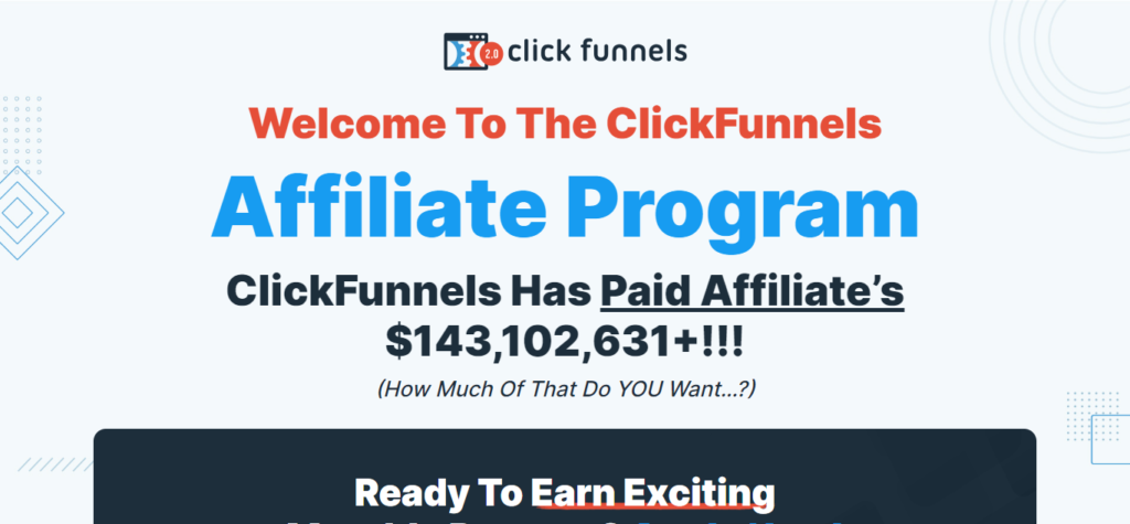 ClickFunnels (Best Affiliate Program In USA)