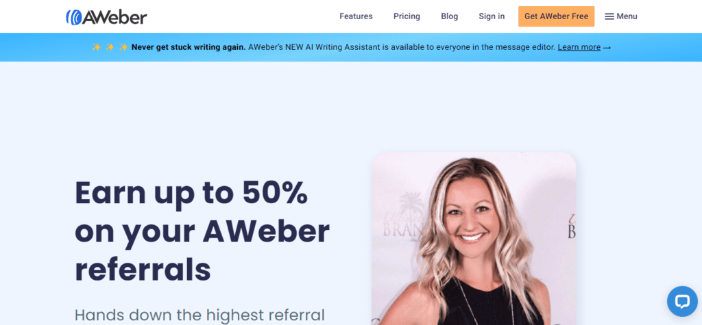 Aweber (Best Affiliate Program In USA)