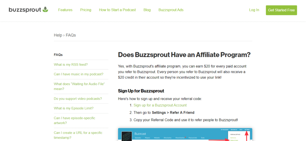 Buzzsprout (Best Affiliate Program In USA)