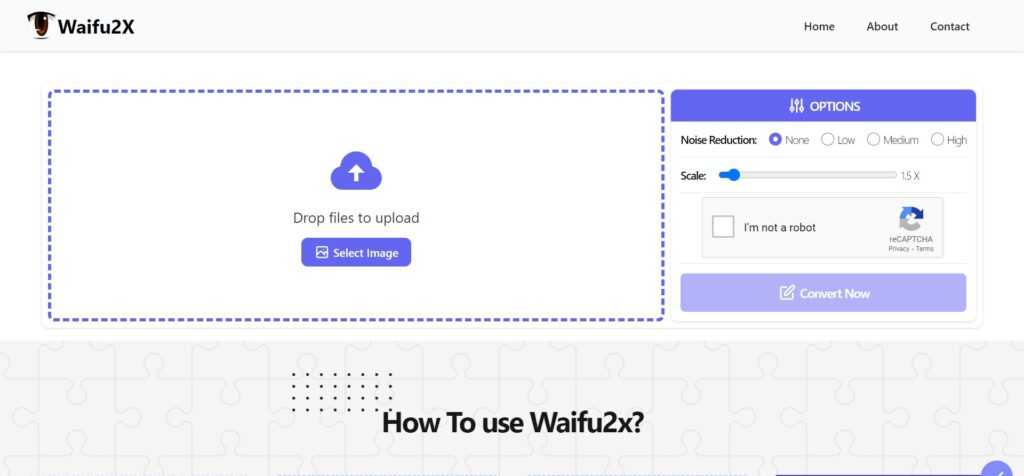 Waifu2x (Best Free AI Image Upscalers)