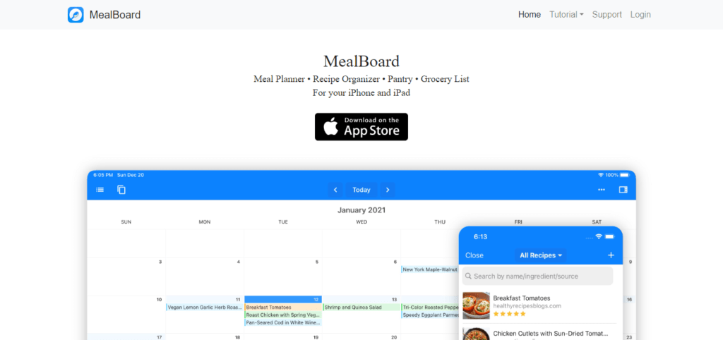 MealBoard (Best App For Grocery Shopping)
