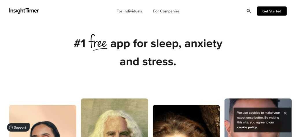 Insight Timer (Best Free Meditation Apps)