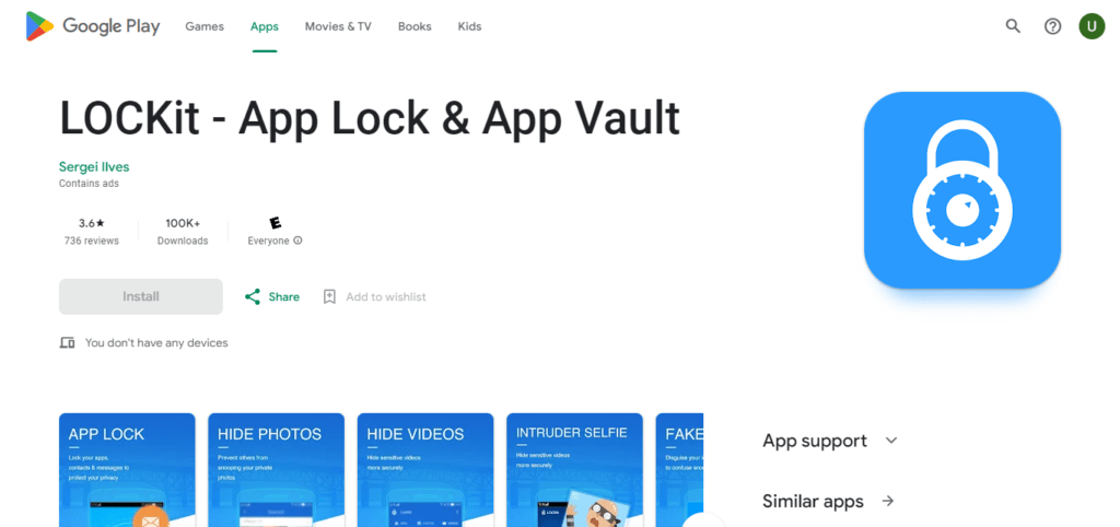 LOCKit (Best App Lock For Android)