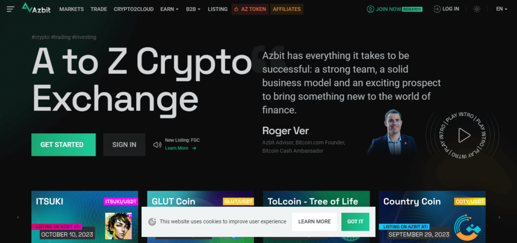 Azbit (Best Crypto Exchanges In The World)