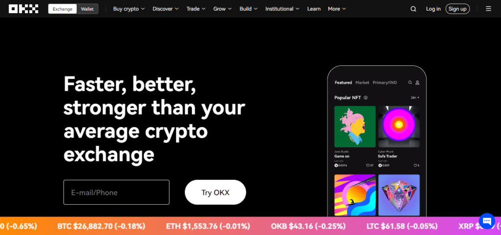 OKX (Best Crypto Exchanges In The World)