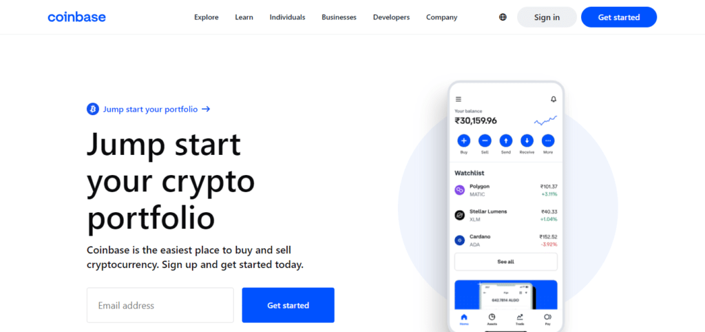 Coinbase Exchange (Best Crypto Exchanges In The World)