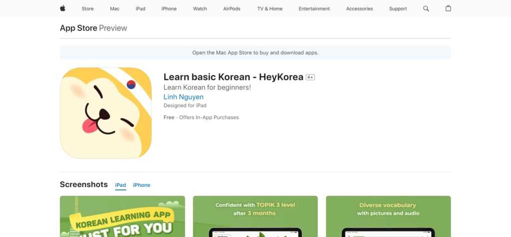 Learn basic Korean – HeyKorea (Best Apps To Learn Korean)