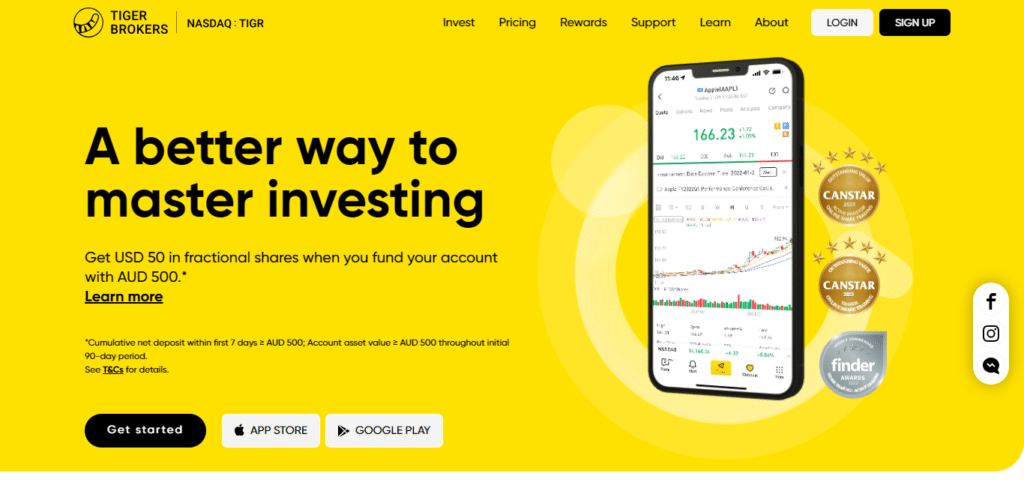 Tiger Brokers (Best Stock Trading App Australia)