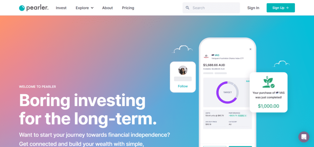 Pearler (Best Stock Trading App Australia)