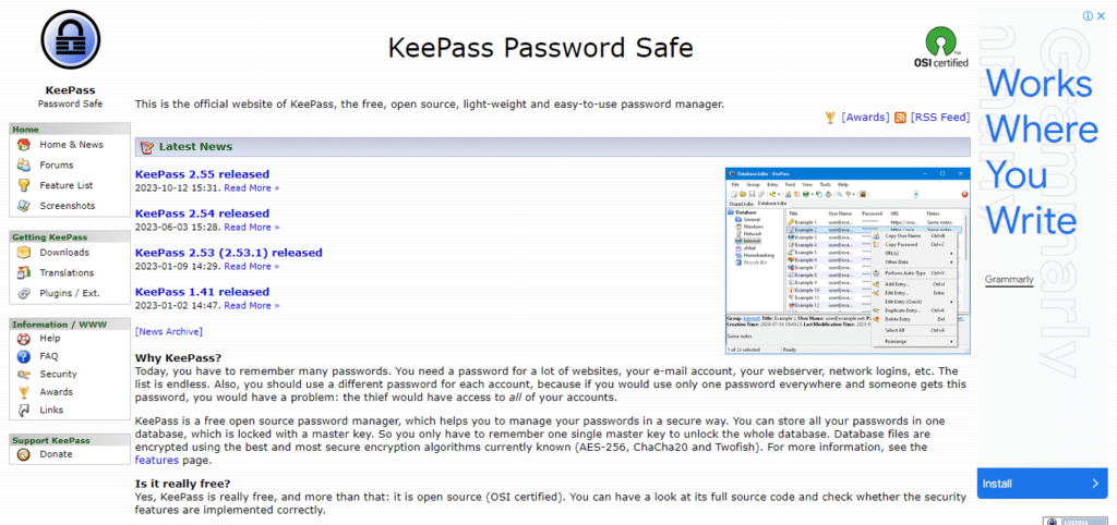 KeePass (Best Password Manager App)