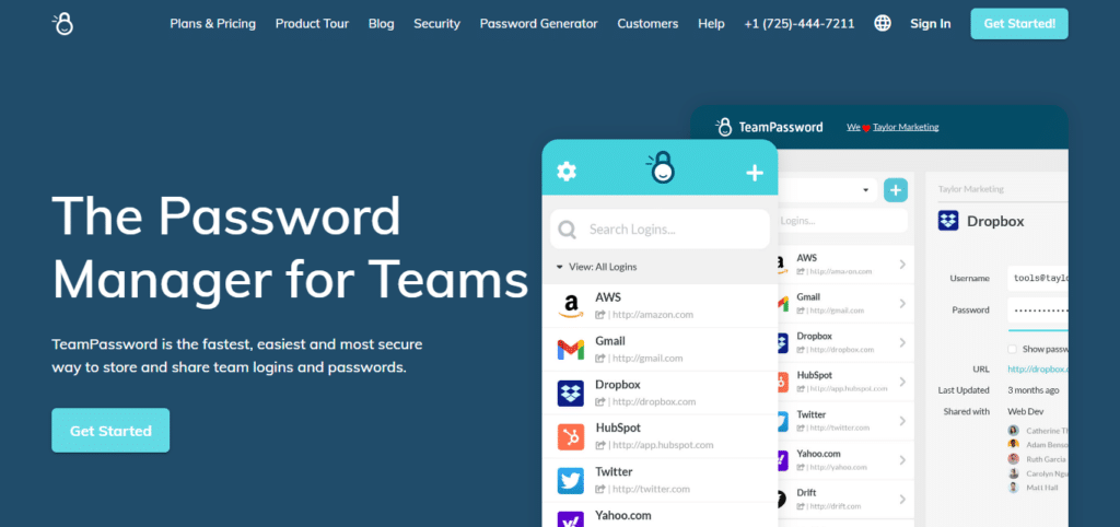 TeamPassword (Best Password Manager App)