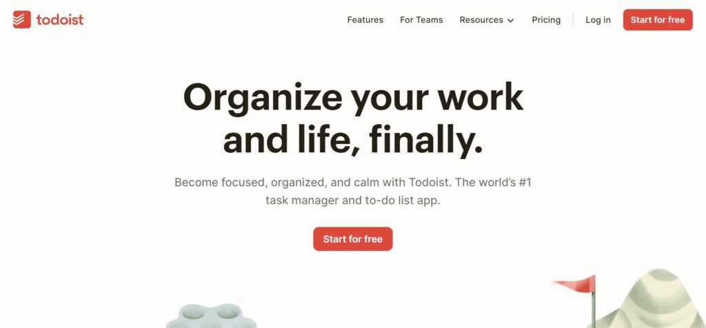 Todoist (Best AI Assistant Tools For Business And Personal Productivity)