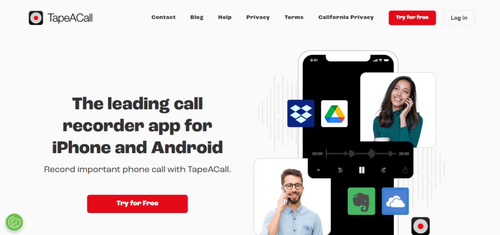TapeACall (Best Call Recording App For Android)