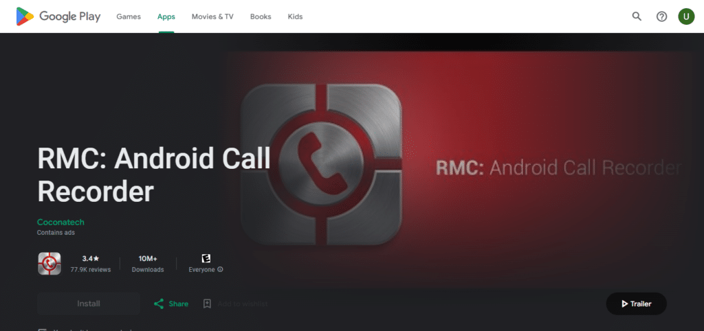RMC Android Call Recorder