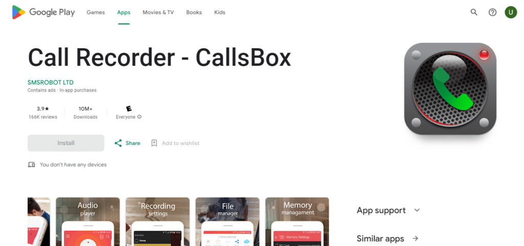 Call Recorder – CallsBox (Best Call Recording App For Android)