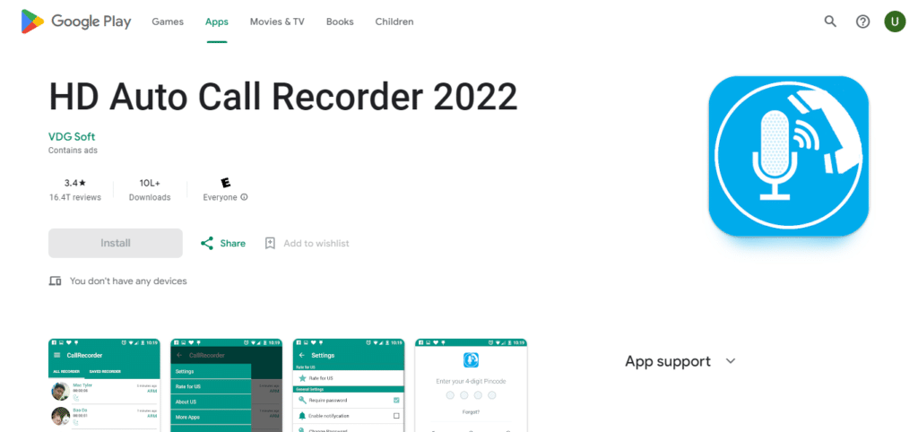 HD Auto Call Recorder 2022 (Best Call Recording App For Android)