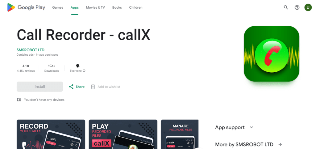 Call Recorder – CallX (Best Call Recording App For Android)