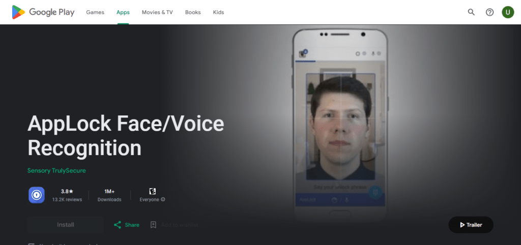AppLock Face / Voice Recognition