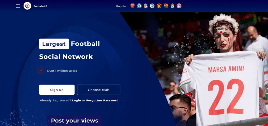 social 442 (Best Football Apps for Android)