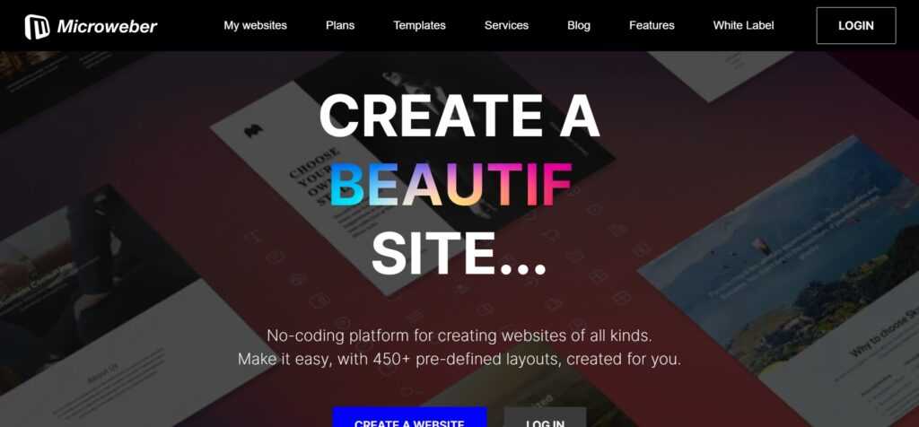 Microweber (Best Free Websites Builders)