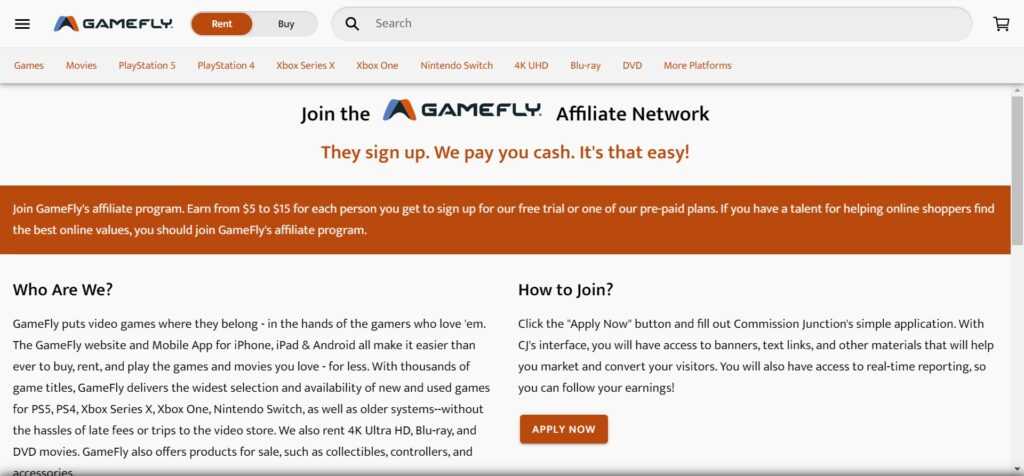 GameFly Gaming (Best Igaming Affiliates Programs)