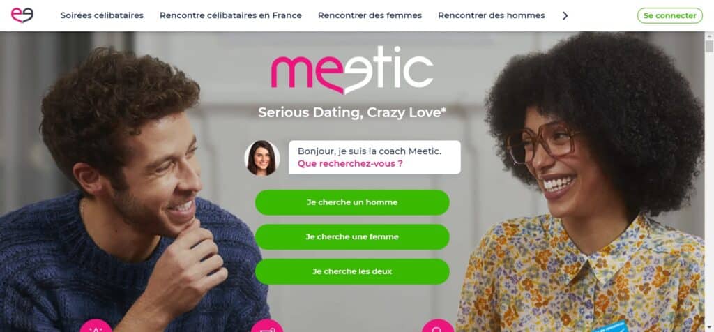 Meetic.fr (Best Dating App In France)