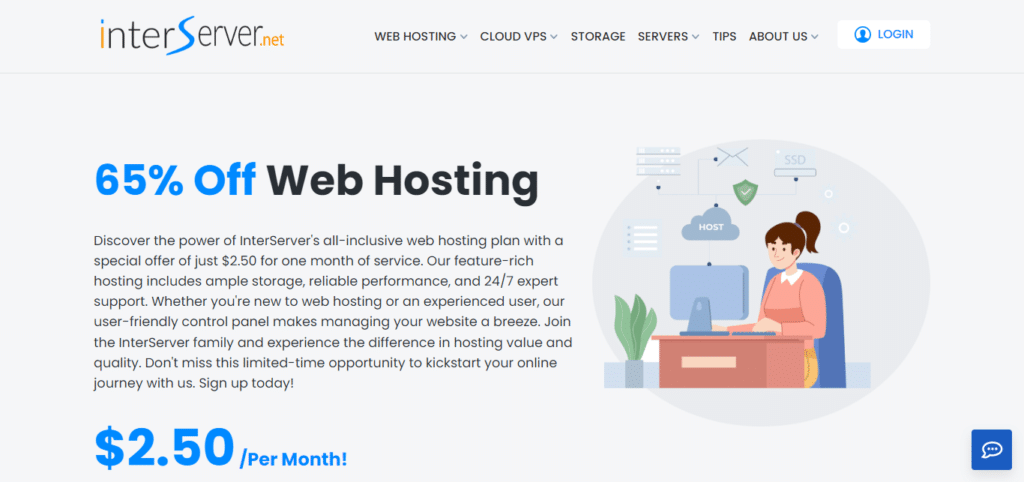 InterServer (Best Web Hosting For Small Business)