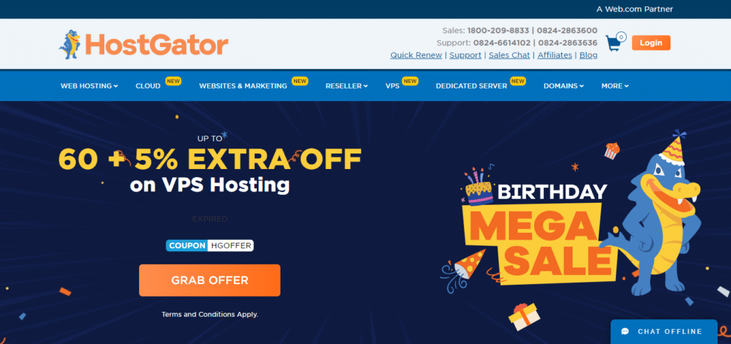 HostGator (Best Web Hosting For Small Business)