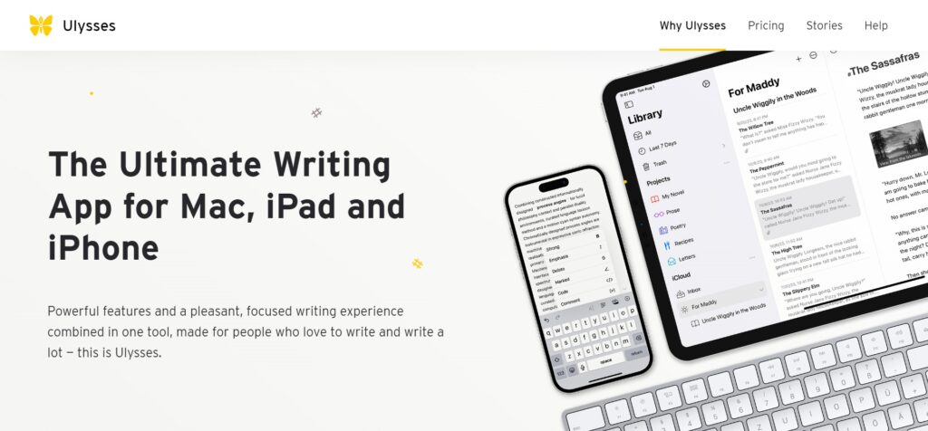 Ulysses (Best App For Writing A Book)