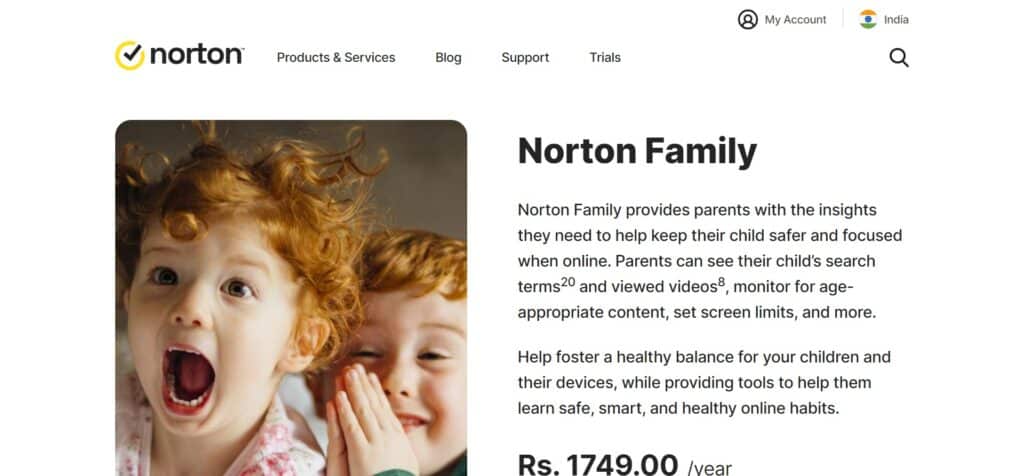Norton Family (Best App To Monitor Kids Phone)