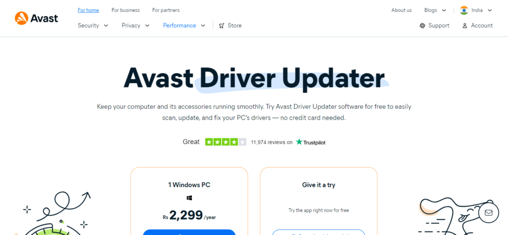 Avast Driver Updater (Best Driver Update Tool)
