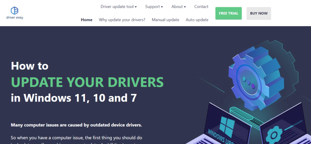 Driver Easy (Best Driver Update Tool)
