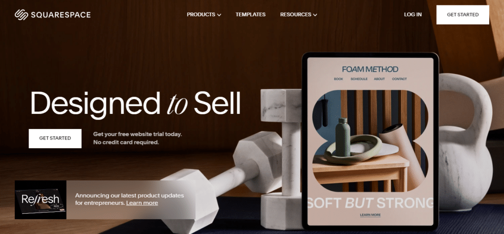 Squarespace (Best Seo Tools For Ecommerce)