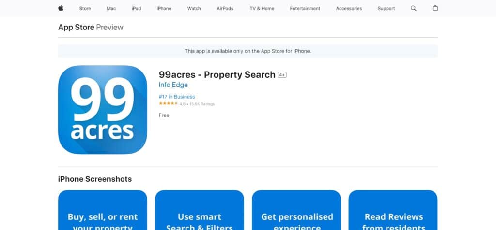 99acres (Best App For Rent House)