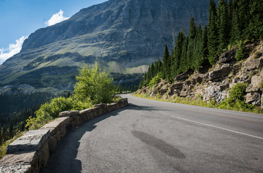 Going-to-the-Sun Road (Best Tourist Places In Usa)