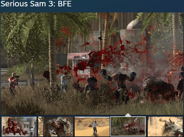 Serious Sam 3: BFE (Best Games Like Half-Life)