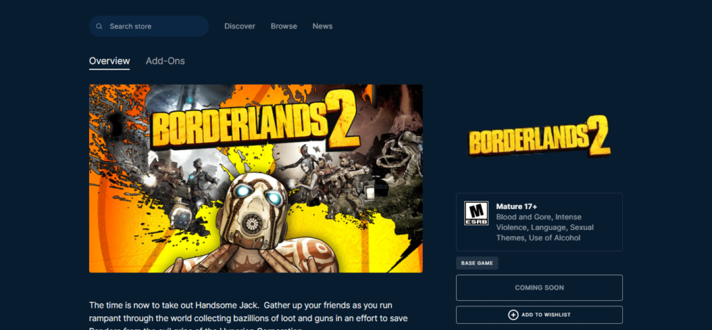 Borderlands 2 (Best Games Like Half-Life)