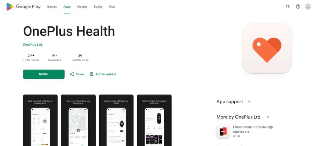 26. OnePlus Health