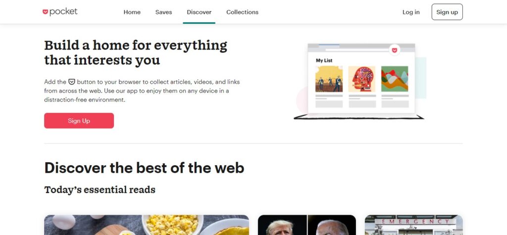 10. Pocket (Best Firefox Extensions to Improve Your Online Experience)