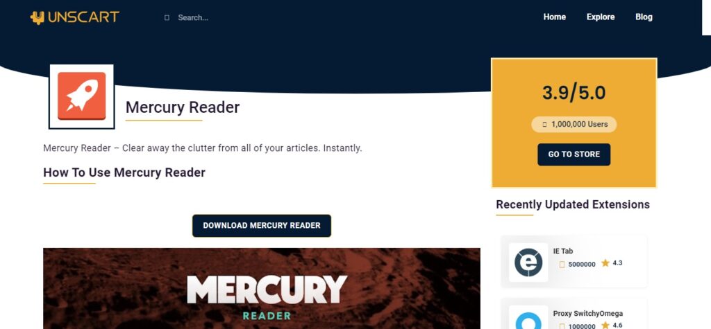 14. Mercury Reader