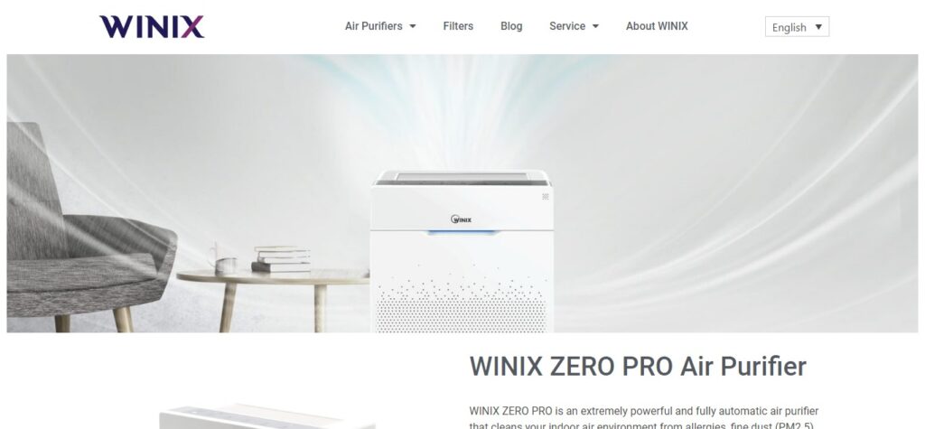 9. Winix ZERO Pro Air Purifier