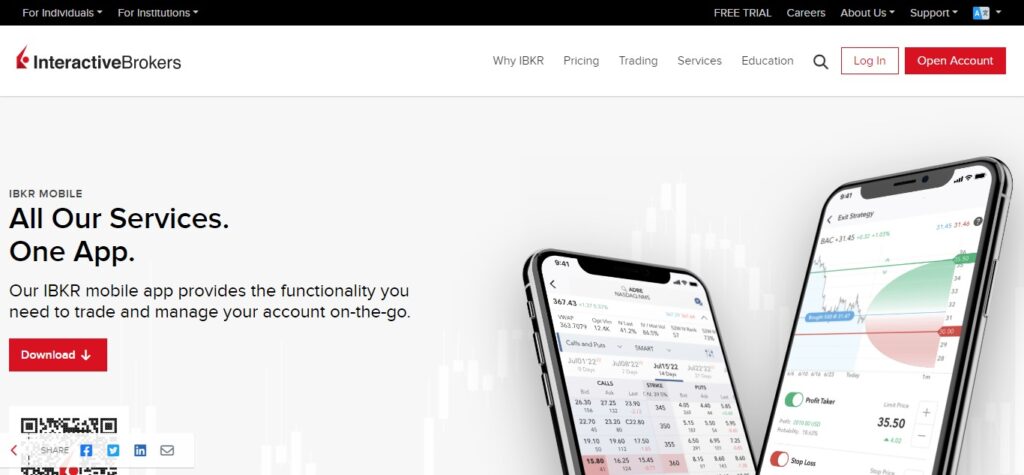 10. Interactive Brokers Mobile (Best Apps For Forex Trading)