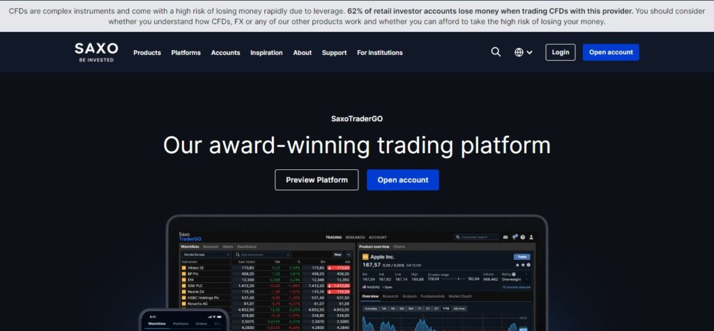 20. SaxoTraderGO (Best Apps For Forex Trading)